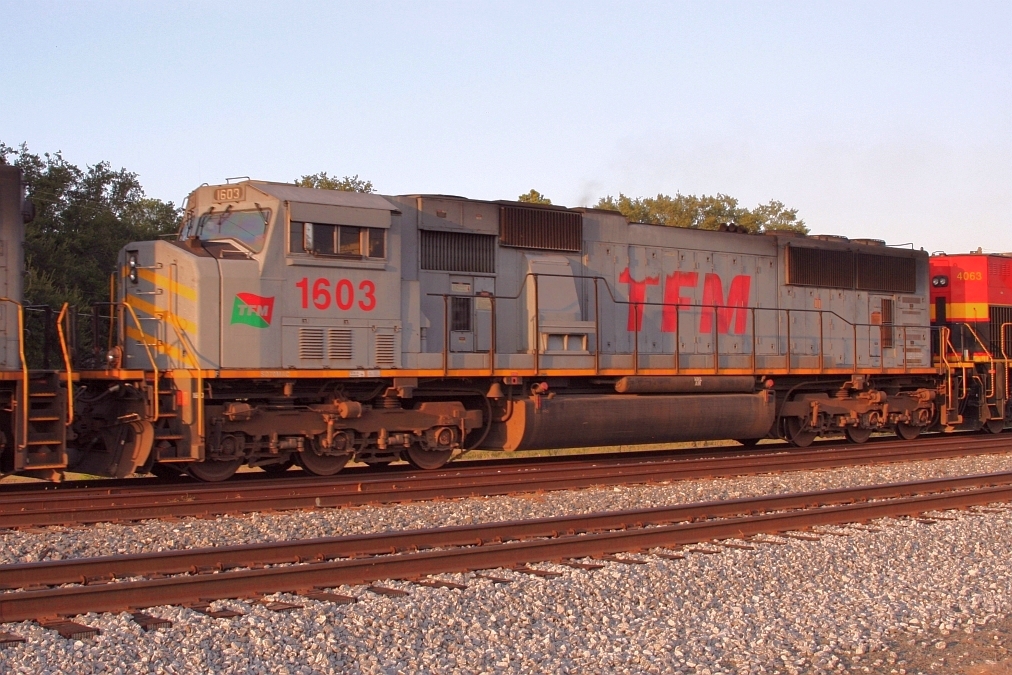 TFM 1603 on WB intermodal